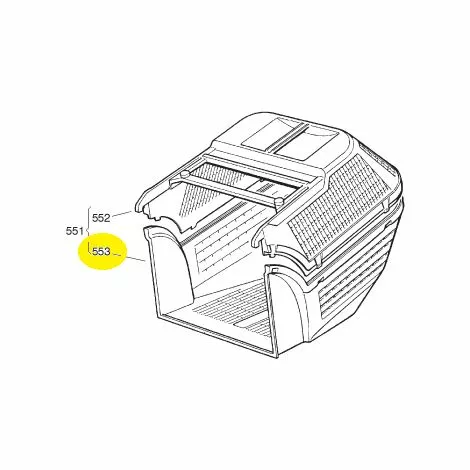 GLOBAL GARDEN PRODUCT 122486074/0 - Partie Inférieur De Bac Pour Tondeuse Castelgarden / GGP 4 GLOBAL GARDEN PRODUCT 122486074/0 - Partie Inférieur De Bac Pour Tondeuse Castelgarden / GGP – Image 2