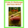 7930 - Prise Pour Rallonge OUTILS WOLF 1 7930 - Prise Pour Rallonge OUTILS WOLF -Tondeuse Et Accessoires Boutique 10404008 1