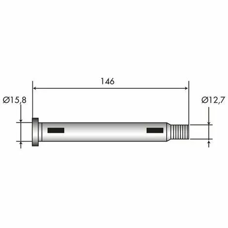 UNIVERSEL Axe De Palier De Lames MURRAY 24578 - 024578 4 UNIVERSEL Axe De Palier De Lames MURRAY 24578 - 024578 – Image 2