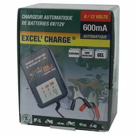 EXCEL'CHARGE Chargeur De Batterie Automatique XL600 4 EXCEL'CHARGE Chargeur De Batterie Automatique XL600 – Image 2