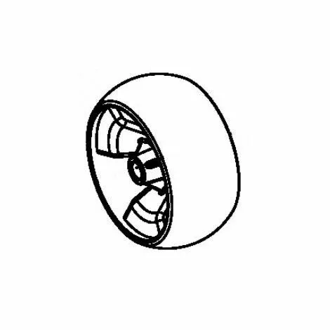 Roulette Carter De Coupe Autoportée MTD 3 Roulette Carter De Coupe Autoportée MTD