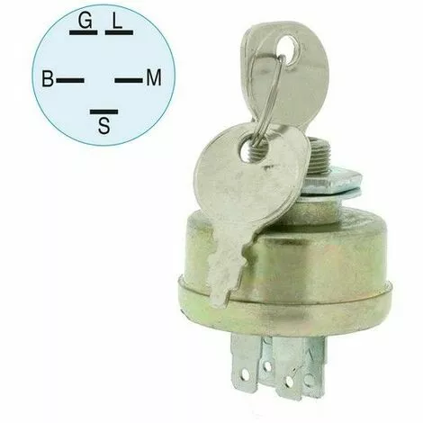 Contacteur à Clé Universel Autoportée 3 Contacteur à Clé Universel Autoportée