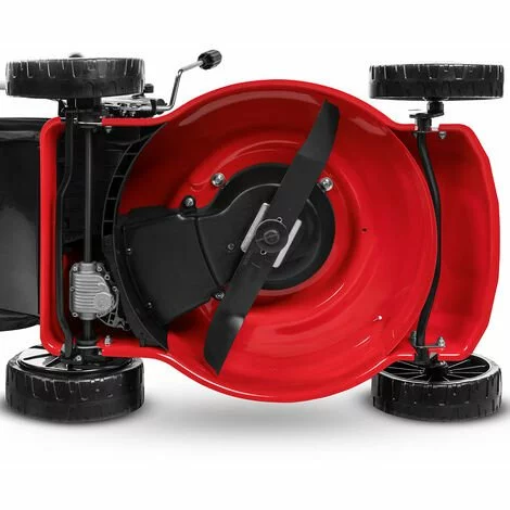 Tondeuse à Gazon à Essence, Moteur 4 Temps 132cc 4.5hp, Largeur De Coupe 41 Cm, Hauteur De Coupe 25-75mm Réglable 7 Positions, Panier 45L, Collecte 2 En 1 - Greencut GLM590X 6 Tondeuse à Gazon à Essence, Moteur 4 Temps 132cc 4.5hp, Largeur De Coupe 41 Cm, Hauteur De Coupe 25-75mm Réglable 7 Positions, Panier 45L, Collecte 2 En 1 - Greencut GLM590X – Image 4