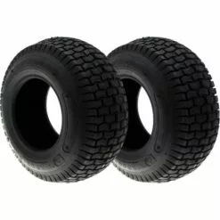 JARDIAFFAIRES Paire De Pneus 4 Plis Dimensions 13x500-6 Pour Tondeuse Autoportée