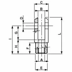 LEM SELECT Embout étrier M10 Pour Câble Frein Ou Embrayage (Lot De 2) -Tondeuse Et Accessoires Boutique 14032624 2