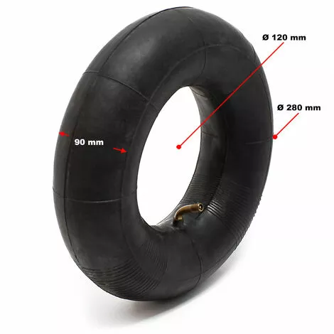 WILTEC Chambre à Air Pour Pneu De Tracteur à Pelouse 11x4.00/4.10/3.50-5 Avec Valve Coudée Roue Tondeuse à Gazon 4 WILTEC Chambre à Air Pour Pneu De Tracteur à Pelouse 11x4.00/4.10/3.50-5 Avec Valve Coudée Roue Tondeuse à Gazon – Image 2
