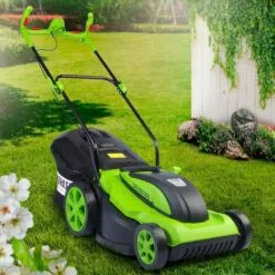 Tondeuse électrique Filaire 2000W 43cm 45L Réglage Central 20-70mm (6 Niveaux) Et En Plus Equipée Pour Une Fauche Particulièrement Confortable - De BRAST 11 Tondeuse électrique Filaire 2000W 43cm 45L Réglage Central 20-70mm (6 Niveaux) Et En Plus Equipée Pour Une Fauche Particulièrement Confortable - De BRAST -Tondeuse Et Accessoires Boutique 17558801 5