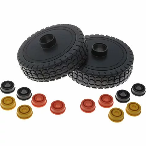 JARDIAFFAIRES Lot De 2 Roues De Tondeuse Universelle Diamètre 200mm 3 JARDIAFFAIRES Lot De 2 Roues De Tondeuse Universelle Diamètre 200mm