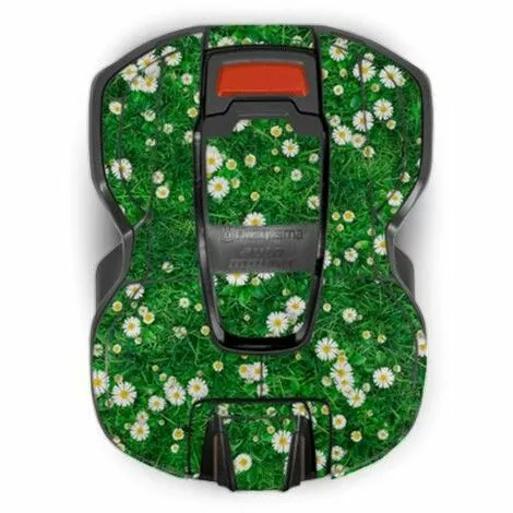 HUSQVARNA GROUP Stickers Robot Tondeuse Automower Husqvarna Fleurs | 430X 4 HUSQVARNA GROUP Stickers Robot Tondeuse Automower Husqvarna Fleurs | 430X – Image 2