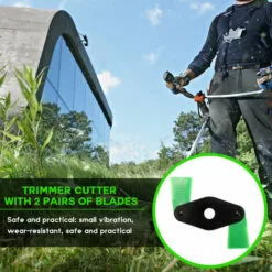 ASUPERMALL 2 Dents Jardin Pelouse Parage Cutter Tondeuse Accessoires Herbe Feuilles Disque Massicots Nylon Lame De Tondeuse A Gazon Cutter Accessoires Avec Cutting Edge Double Face 10 ASUPERMALL 2 Dents Jardin Pelouse Parage Cutter Tondeuse Accessoires Herbe Feuilles Disque Massicots Nylon Lame De Tondeuse A Gazon Cutter Accessoires Avec Cutting Edge Double Face -Tondeuse Et Accessoires Boutique 23912608 4