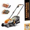 Tondeuse à Gazon Electrique à Batterie 40V (2X20V) FUXTEC FX-E1RM20 - Set Avec 2 Batteries 2Ah Et Double Chargeur 2,4A -Tondeuse Et Accessoires Boutique 24700554 1