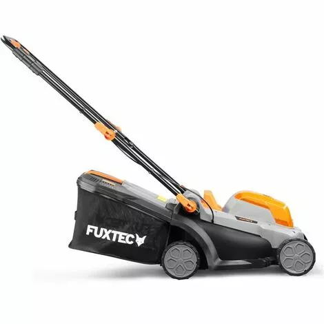 Tondeuse à Gazon Electrique à Batterie 40V (2X20V) FUXTEC FX-E1RM20 - Set Avec 2 Batteries 2Ah Et Double Chargeur 2,4A 6 Tondeuse à Gazon Electrique à Batterie 40V (2X20V) FUXTEC FX-E1RM20 - Set Avec 2 Batteries 2Ah Et Double Chargeur 2,4A – Image 4