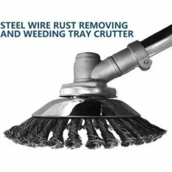 BEARSU Brosse Désherbant Ronde Pour Débroussailleuse - Haute Résistance - Cône - Anti-mauvaises Herbes - 20,3 Cm 9 BEARSU Brosse Désherbant Ronde Pour Débroussailleuse - Haute Résistance - Cône - Anti-mauvaises Herbes - 20,3 Cm -Tondeuse Et Accessoires Boutique 25473692 3