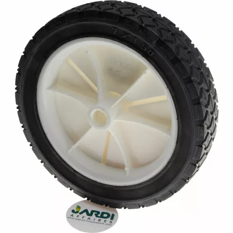 JARDIAFFAIRES Roue Pour Tondeuse à Gazon Diamètre 175mm Alésage 12.7mm 5 JARDIAFFAIRES Roue Pour Tondeuse à Gazon Diamètre 175mm Alésage 12.7mm – Image 3