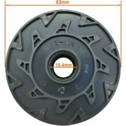 LANGRAY 6 Pièces De Bobines De Fil Pour Coupe-bordures Black Et Decker Trimmer (lignes En Nylon De 9,1 M De Longueur ?1,65 Mm Avec Couvercle De Bobine Et Ressort) -Tondeuse Et Accessoires Boutique 25972662 3