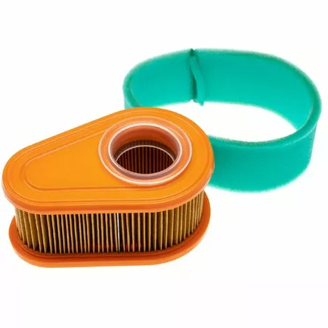 Vhbw Set De Filtres (1x Filtre à Air En Papier, 1x Filtre Mousse) Compatible Avec Briggs & Stratton 11P902-0128-B1 Moteur Pour Tracteur Tondeuse 5 Vhbw Set De Filtres (1x Filtre à Air En Papier, 1x Filtre Mousse) Compatible Avec Briggs & Stratton 11P902-0128-B1 Moteur Pour Tracteur Tondeuse – Image 3