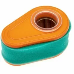 Vhbw Set De Filtres (1x Filtre à Air En Papier, 1x Filtre Mousse) Compatible Avec Briggs & Stratton 121Q12-0122-F1 Moteur Pour Tracteur Tondeuse