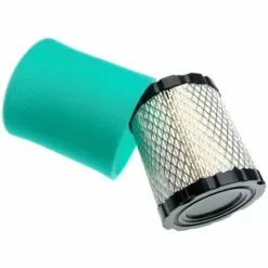 Vhbw Set De Filtres (1x Filtre à Air En Papier, 1x Filtre Mousse) Compatible Avec Briggs & Stratton 40T877-0006-G1 Moteur Pour Tracteur Tondeuse -Tondeuse Et Accessoires Boutique 26830983 2