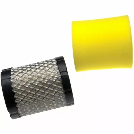 Vhbw Set De Filtres (1x Filtre à Air En Papier, 1x Filtre Mousse) Compatible Avec Briggs & Stratton 21B807-0120-B1 Moteur Pour Tracteur Tondeuse 4 Vhbw Set De Filtres (1x Filtre à Air En Papier, 1x Filtre Mousse) Compatible Avec Briggs & Stratton 21B807-0120-B1 Moteur Pour Tracteur Tondeuse – Image 2