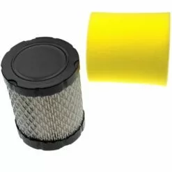 Vhbw Set De Filtres (1x Filtre à Air En Papier, 1x Filtre Mousse) Compatible Avec Briggs & Stratton 21B807-0142-B1 Moteur Pour Tracteur Tondeuse -Tondeuse Et Accessoires Boutique 26832723 3