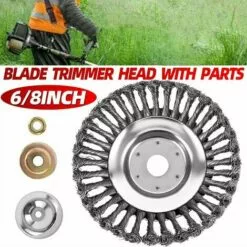 DRILLPRO Tête De Coupe Tondeuse à Gazon De Jardin (8 Pouces) -Tondeuse Et Accessoires Boutique 27075847 3