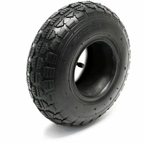 WILTEC Pneu Pour Tracteur à Pelouse 11x4.00-4 4pr Avec Chambre à Air Et Valve Coudée Tondeuse à Gazon 3 WILTEC Pneu Pour Tracteur à Pelouse 11x4.00-4 4pr Avec Chambre à Air Et Valve Coudée Tondeuse à Gazon