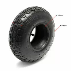 WILTEC Pneu Pour Tracteur à Pelouse 11x4.00-4 4pr Avec Chambre à Air Et Valve Coudée Tondeuse à Gazon 6 WILTEC Pneu Pour Tracteur à Pelouse 11x4.00-4 4pr Avec Chambre à Air Et Valve Coudée Tondeuse à Gazon -Tondeuse Et Accessoires Boutique 2711406 2