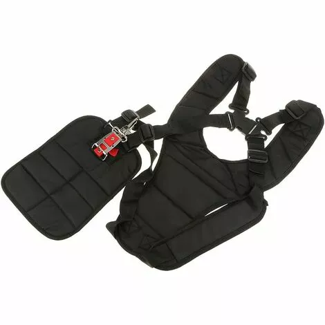 BARES Harnais à Double Bandoulière Épaule Rembourrée Boutonnage Sécurité Pour Débroussailleuse Tondeuse STIHL Husqvarna ECHO 5 BARES Harnais à Double Bandoulière Épaule Rembourrée Boutonnage Sécurité Pour Débroussailleuse Tondeuse STIHL Husqvarna ECHO – Image 3