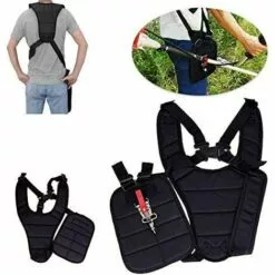 BARES Harnais à Double Bandoulière Épaule Rembourrée Boutonnage Sécurité Pour Débroussailleuse Tondeuse STIHL Husqvarna ECHO 10 BARES Harnais à Double Bandoulière Épaule Rembourrée Boutonnage Sécurité Pour Débroussailleuse Tondeuse STIHL Husqvarna ECHO -Tondeuse Et Accessoires Boutique 27204027 4