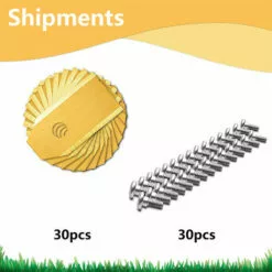 DEVENIRRICHE Lames En Acier Carbonisé De Tondeuse Robotique De Remplacement Pour Toutes Les Tondeuses à Gazon Robotisées Husqvarna Automower 30/45 Pièces, Style 1 10 DEVENIRRICHE Lames En Acier Carbonisé De Tondeuse Robotique De Remplacement Pour Toutes Les Tondeuses à Gazon Robotisées Husqvarna Automower 30/45 Pièces, Style 1 -Tondeuse Et Accessoires Boutique 27289854 4