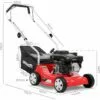 Tondeuse à Gazon à Essence 139cc 5cv 4 Temps Moteur OHV Traction Manuelle 390mm Lame Acier Double Tranchant 16" Hauteur De Coupe Réglable Et Panier D'une Capacité De 35L - Greencut GLM660X 1 Tondeuse à Gazon à Essence 139cc 5cv 4 Temps Moteur OHV Traction Manuelle 390mm Lame Acier Double Tranchant 16" Hauteur De Coupe Réglable Et Panier D'une Capacité De 35L - Greencut GLM660X -Tondeuse Et Accessoires Boutique 2803531 1