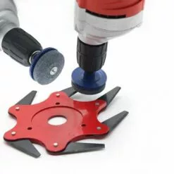 HAPPYSHOPPING Tondeuse Agazon Tete De Lame Asix Feuilles Accessoires De Debroussailleuse Lame En Acier Au Manganese En Alliage Tete De Tondeuse Lame De Coupe A6 Feuilles -Tondeuse Et Accessoires Boutique 28355943 2