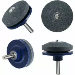 DEVENIRRICHE Lames De Tondeuse à Gazon, 4, Affûteuse, Toute Perceuse à Main Avec Affûteuse De Tondeuse à Gazon (bleu) - Noir 8 DEVENIRRICHE Lames De Tondeuse à Gazon, 4, Affûteuse, Toute Perceuse à Main Avec Affûteuse De Tondeuse à Gazon (bleu) - Noir -Tondeuse Et Accessoires Boutique 28451581 2