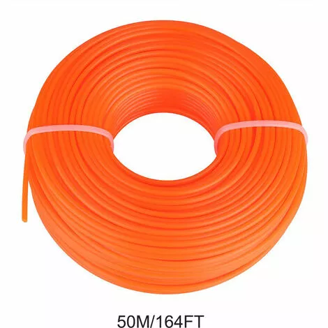 HAPPYSHOPPING Corde De Tonte En Nylon Pour Tondeuse A Gazon Ronde De 2,4 Mm (50 M) 4 HAPPYSHOPPING Corde De Tonte En Nylon Pour Tondeuse A Gazon Ronde De 2,4 Mm (50 M) – Image 2