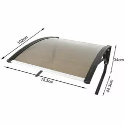 BATHRINS®Robot Tondeuse Garage Toit Rabattable Carport Pour Tondeuse- Robot Tondeuse-Marron -Tondeuse Et Accessoires Boutique 28554545 4