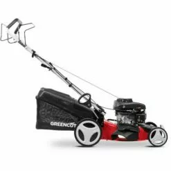 Tondeuse à Gazon Essence 165cc 6cv 4 Temps OHV Moteur Automoteur à Double Tranchant Lame Acier 460mm 18" Hauteur De Coupe Réglable Et Panier D'une Capacité De 55L - Greencut GLM770X 8 Tondeuse à Gazon Essence 165cc 6cv 4 Temps OHV Moteur Automoteur à Double Tranchant Lame Acier 460mm 18" Hauteur De Coupe Réglable Et Panier D'une Capacité De 55L - Greencut GLM770X -Tondeuse Et Accessoires Boutique 28885720 2