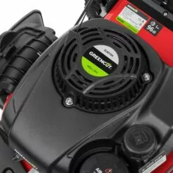 Tondeuse à Gazon Essence 165cc 6cv 4 Temps OHV Moteur Automoteur à Double Tranchant Lame Acier 460mm 18" Hauteur De Coupe Réglable Et Panier D'une Capacité De 55L - Greencut GLM770X 10 Tondeuse à Gazon Essence 165cc 6cv 4 Temps OHV Moteur Automoteur à Double Tranchant Lame Acier 460mm 18" Hauteur De Coupe Réglable Et Panier D'une Capacité De 55L - Greencut GLM770X -Tondeuse Et Accessoires Boutique 28885720 4