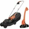 Ensemble De Coupe-bordures Avec Tondeuse à Gazon Black & Decker 250W/1000W 2 Ensemble De Coupe-bordures Avec Tondeuse à Gazon Black & Decker 250W/1000W -Tondeuse Et Accessoires Boutique 31622986 1