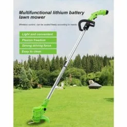 BRIDAY Tondeuse à Gazon Électrique Ménage Agricole Désherbeur Sans Fil Batterie Au Lithium 12 V / 24 V Outil DTaille De Jardin Portable Tondeuse à Gazon Débroussailleuse 9 BRIDAY Tondeuse à Gazon Électrique Ménage Agricole Désherbeur Sans Fil Batterie Au Lithium 12 V / 24 V Outil DTaille De Jardin Portable Tondeuse à Gazon Débroussailleuse -Tondeuse Et Accessoires Boutique 31766562 3