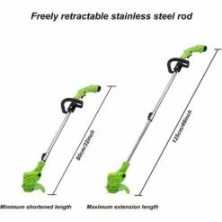BRIDAY Tondeuse à Gazon Électrique Ménage Agricole Désherbeur Sans Fil Batterie Au Lithium 12 V / 24 V Outil DTaille De Jardin Portable Tondeuse à Gazon Débroussailleuse 11 BRIDAY Tondeuse à Gazon Électrique Ménage Agricole Désherbeur Sans Fil Batterie Au Lithium 12 V / 24 V Outil DTaille De Jardin Portable Tondeuse à Gazon Débroussailleuse -Tondeuse Et Accessoires Boutique 31766562 5