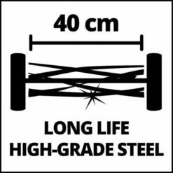Einhell Tondeuse à Main GC-HM 400 - Surfaces Jusqu’à 250 M² - Largeur De Coupe 400 Mm 9 Einhell Tondeuse à Main GC-HM 400 - Surfaces Jusqu’à 250 M² - Largeur De Coupe 400 Mm -Tondeuse Et Accessoires Boutique 32436154 3
