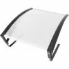 YONGQING Abri Pour Robot Tondeuse Protection Garages Toit Protection Solaire Pour Robots Tondeuses Transparent Toit Carport Pour Tondeuses - Noir-argent -Tondeuse Et Accessoires Boutique 33025354 1