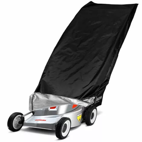 ASUPERMALL Housse De Tondeuse A Gazon Avec Revetement Impermeable Pare-Soleil Housse De Protection Anti-Dechirure Aux Uv Housse Avec Cordon De Serrage, Noir - Noir 3 ASUPERMALL Housse De Tondeuse A Gazon Avec Revetement Impermeable Pare-Soleil Housse De Protection Anti-Dechirure Aux Uv Housse Avec Cordon De Serrage, Noir - Noir