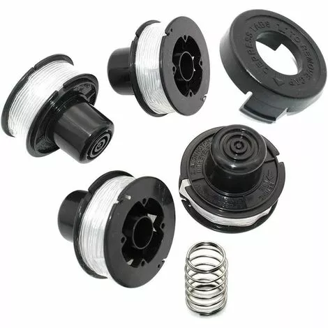 THSINDE Bobine Et Ligne D'alimentation Par Choc Pour Black And Decker GL250 GL310 GL360 GLC500 82300 82310 82312 CST500 CST800 GE600 GE800 GLC12 GL250 GL310 GL360 GLC500 ST200 ST300 ST400 ST1000 RS-136 4pcs 4 THSINDE Bobine Et Ligne D'alimentation Par Choc Pour Black And Decker GL250 GL310 GL360 GLC500 82300 82310 82312 CST500 CST800 GE600 GE800 GLC12 GL250 GL310 GL360 GLC500 ST200 ST300 ST400 ST1000 RS-136 4pcs – Image 2