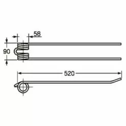 LEM SELECT Dent De Faneuse Adaptable STOLL 0621811