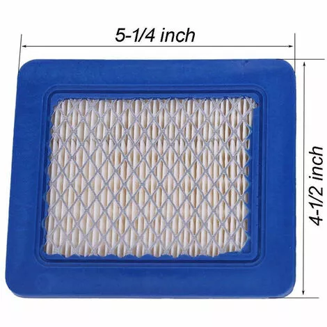 ASUPERMALL Paquet De 5 Filtres A Air 491588S, Remplacement Pour Briggs Stratton 491588 4915885 Cartouche De Filtre A Air Oem Plate, Filtre A Air Pour Tondeuse A Gazon, Bleu 7 ASUPERMALL Paquet De 5 Filtres A Air 491588S, Remplacement Pour Briggs Stratton 491588 4915885 Cartouche De Filtre A Air Oem Plate, Filtre A Air Pour Tondeuse A Gazon, Bleu – Image 5