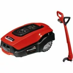 Einhell Robot Tondeuse FREELEXO 500 BT Power X-Change + Coupe Bordure GC-CT 18/25 Li P Solo (18 V, Surface 500m2, Application Bluetooth) Livré Avec Kit D'installation, Batterie 2,5Ah Et Chargeur 10 Einhell Robot Tondeuse FREELEXO 500 BT Power X-Change + Coupe Bordure GC-CT 18/25 Li P Solo (18 V, Surface 500m2, Application Bluetooth) Livré Avec Kit D'installation, Batterie 2,5Ah Et Chargeur -Tondeuse Et Accessoires Boutique 36889392 4