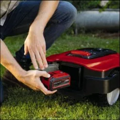 Einhell Robot Tondeuse FREELEXO 500 BT Power X-Change (18 V, 500m2, Tondeuse Multizone, Contrôle Des Applications Bluetooth, Avec Accessoires D'installation) Livré Avec Batterie 2,5 Ah + Kit D'installation 10 Einhell Robot Tondeuse FREELEXO 500 BT Power X-Change (18 V, 500m2, Tondeuse Multizone, Contrôle Des Applications Bluetooth, Avec Accessoires D'installation) Livré Avec Batterie 2,5 Ah + Kit D'installation -Tondeuse Et Accessoires Boutique 36889397 4