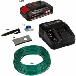 Einhell Kit D'installation 500m² Pour Robot-Tondeuse FREELEXO (Jusqu'à 500m², 3 Lames, 130m Câble Périphérique) Livré Avec Batterie 2,5Ah Et Chargeur 11 Einhell Kit D'installation 500m² Pour Robot-Tondeuse FREELEXO (Jusqu'à 500m², 3 Lames, 130m Câble Périphérique) Livré Avec Batterie 2,5Ah Et Chargeur -Tondeuse Et Accessoires Boutique 36889421 5