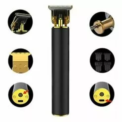 BRIDAY Tondeuse à Cheveux Professionnelle Sans Fil Tondeuse à Barbe Rechargeable USB Kit De Coupe De Cheveux Pour Hommes Avec 4 Peignes 11 BRIDAY Tondeuse à Cheveux Professionnelle Sans Fil Tondeuse à Barbe Rechargeable USB Kit De Coupe De Cheveux Pour Hommes Avec 4 Peignes -Tondeuse Et Accessoires Boutique 37004255 5